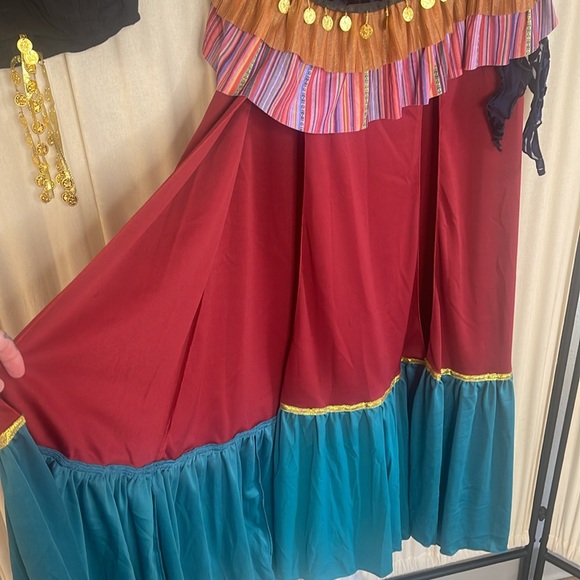 ❗️SOLD❗️NEW! LEG AVENUE GYSPY COSTUME SIZE SMALL - Picture 8 of 9